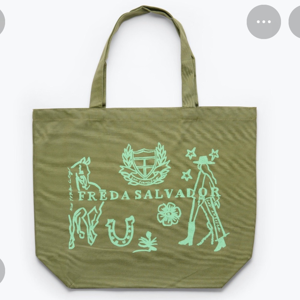 Freda Salvador Limited Edition Illustrated Tote Bag